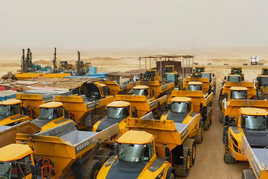 High uptime of Volvo machines integral to Egypt’s ‘Toshka’ irrigation megaproject